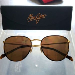 Maui Jim Tortoise Light brown Sunglasses